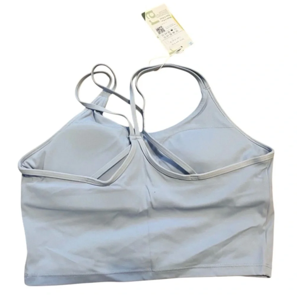 Halara Seamless Flow Low Support Ruched Double Straps Sports Bra large - Picture 3 of 3
